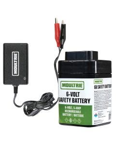 6V Rechargeable Safety Battery + 6V/12V Battery Charger Bundle