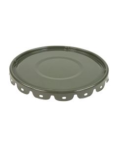 Moultrie 6.5-Gallon Green Metal Lid