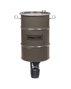 Moultrie 30-Gallon Barrel Hanging Feeder featuring the Pro Hunter II Feeder Kit
