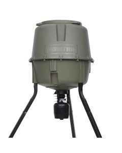 Moultrie 30-Gallon Elite II Tripod Feeder featuring the Pro Hunter II Feeder Kit