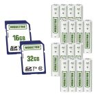 Moultrie AA Batteries 16-Pack + SD Card Bundle. Choose from 16GB or 32GB Class 10 SD Cards.