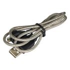 Moultrie Micro-USB steel-braided cable - approximately 2.5 feet in length