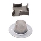 Moultrie Metal Spinner Plate & Funnel Kit 