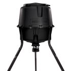 Moultrie 30-Gallon Deer Feeder Standard Tripod Feeder featuring the All-In-One Quick-Lock Feeder Kit