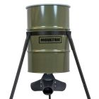 Moultrie 55-Gallon Barrel Feeder featuring the Gravity Feeder Kit