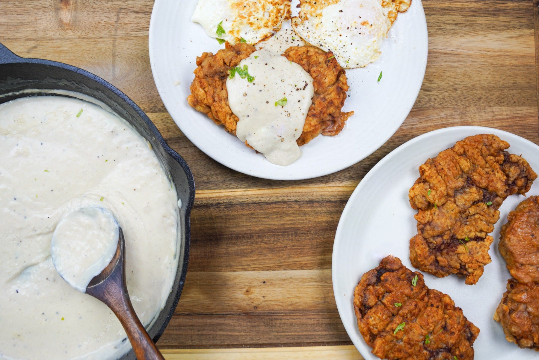 Country Fried Venison and Gravy 