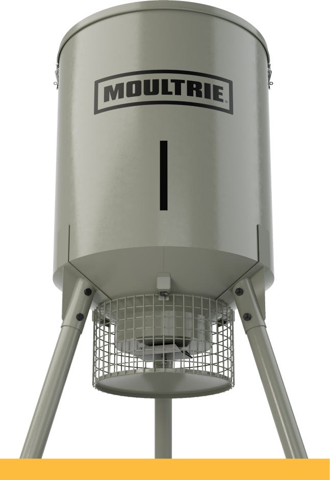 Moultrie 300LB Metal Broadcast Feeder